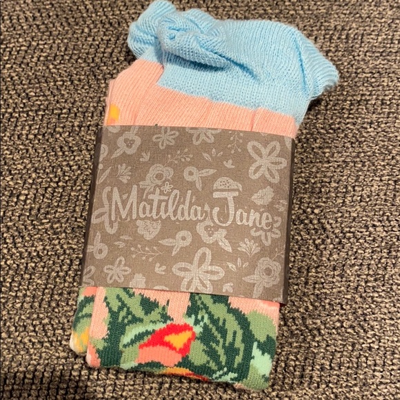 NEW Matilda Jane Skip to My Lou Socks S